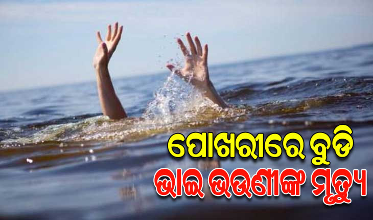 ପୋଖରୀରେ ବୁଡ଼ି ଭାଇଭଉଣୀଙ୍କ ସଲିଳ ସମାଧି