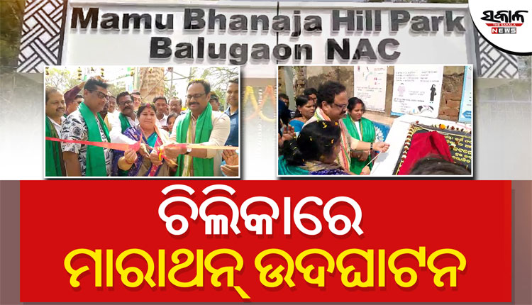 ବାଲୁଗାଁରେ ମାମୁଁ ଭଣଜା ହିଲ ପାର୍କ ଏବଂ ମୁକ୍ତାକାଶ ବ୍ୟାୟାମଶାଳା ଉଦଘାଟନ କଲେ ସାଂସଦ ମାନସ ମଙ୍ଗରାଜ