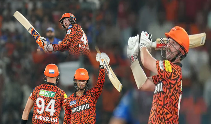 ଆଇପିଏଲ୍ ୨୦୨୪: ହାଇଦ୍ରାବାଦର ଦମଦାର ବ୍ୟାଟିଂ, ମୁମ୍ବାଇକୁ ଦେଲା ୨୭୮ ରନର ଟାର୍ଗେଟ୍