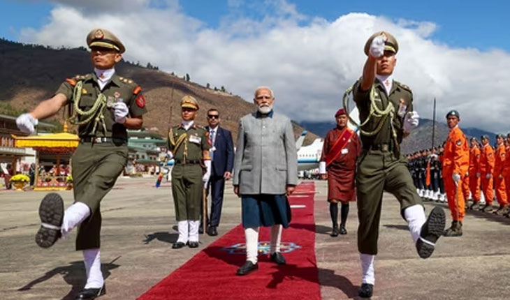 ପ୍ରଧାନମନ୍ତ୍ରୀ ନରେନ୍ଦ୍ର ମୋଦୀ ଭୁଟାନର ସର୍ବୋଚ୍ଚ ବେସାମରିକ ସମ୍ମାନରେ ସମ୍ମାନୀତ