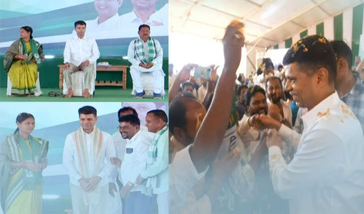 ଲକ୍ଷ୍ମୀପୁର ନିର୍ବାଚନୀ ପ୍ରଚାର ମଇଦାନରେ କାର୍ତ୍ତିକ ପାଣ୍ଡିଆନ: ‘ଆପଣ ଯାହା ମାଗିଥିଲେ ତାହା ମିଳିଛି, ଏଇଟା ନବୀନ ପଟ୍ଟନାୟକଙ୍କ ଗ୍ୟାରେଣ୍ଟି’