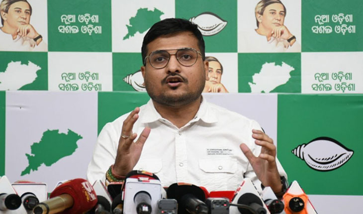 ରାଜ୍ୟ ବିଜେପି ଅଭ୍ୟାସଗତ ଅପରାଧୀଙ୍କୁ ଦଳରେ ସାମିଲ କରୁଛି: ବିଜେଡ଼ି
