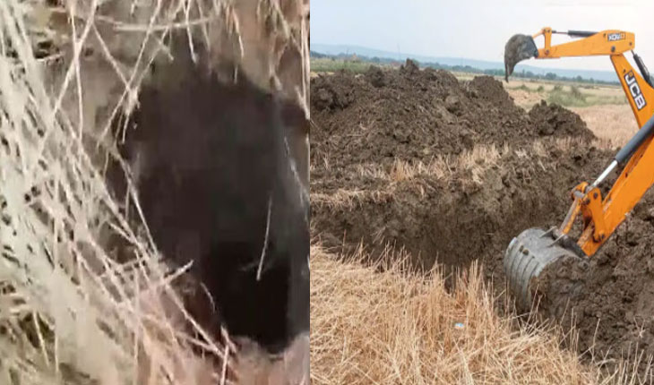 ଖେଳୁଥିବାବେଳେ ବୋରୱେଲରେ ଖସିପଡିଲା ୬ ବର୍ଷର ଶିଶୁ , ଉଦ୍ଧାର କାର୍ଯ୍ୟ ଜାରି