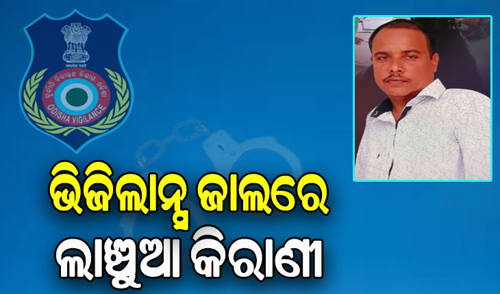 ଭିଜିଲାନ୍ସ ଜାଲରେ BEO ଅଫିସର ବରିଷ୍ଠ କିରାଣୀ