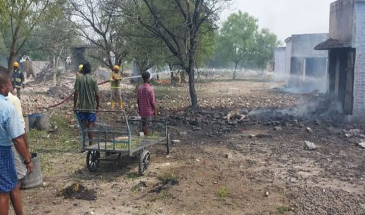 ବାଣ କାରଖାନାରେ ଭୟଙ୍କର ବିସ୍ଫୋରଣ, ୮ ଜୀବନ୍ତ ଦଗ୍ଧ