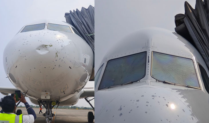 କୁଆପଥର ମାଡ଼ ପରେ ଜରୁରୀ ଅବତରଣ କଲା ଭିସ୍ତାରା ବିମାନ