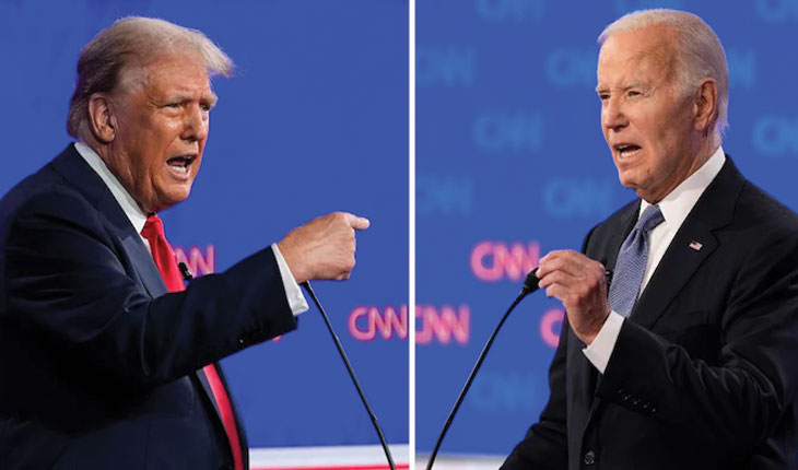 ଆମେରିକା ପ୍ରେସିଡେନ୍‌ସିଆଲ ଡିବେଟ୍‌, ବାଇଡେନ୍‌ଙ୍କୁ ହରାଇଲେ ଟ୍ରମ୍ପ…