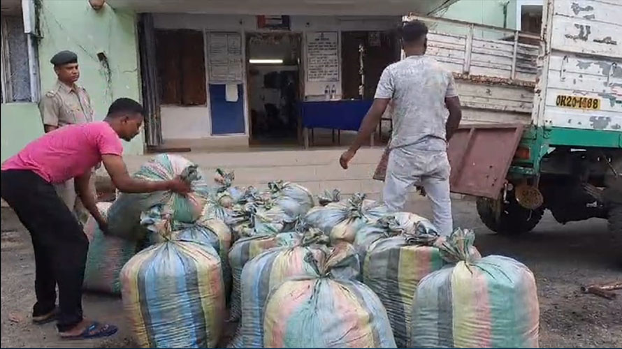 ବିପୁଳ ପରିମାଣର ଗଞ୍ଜେଇ ଜବତ, ୪ଗିରଫ