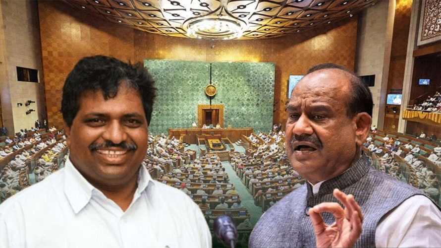 ଏନ୍‌ଡିଏ-ଇଣ୍ଡିଆ ଶକ୍ତି ପରୀକ୍ଷା ଆଜି : ବାଚସ୍ପତି ପଦ ପାଇଁ ମଇଦାନରେ ଓମ୍ ବିର୍ଲା ଓ କେ. ସୁରେଶ