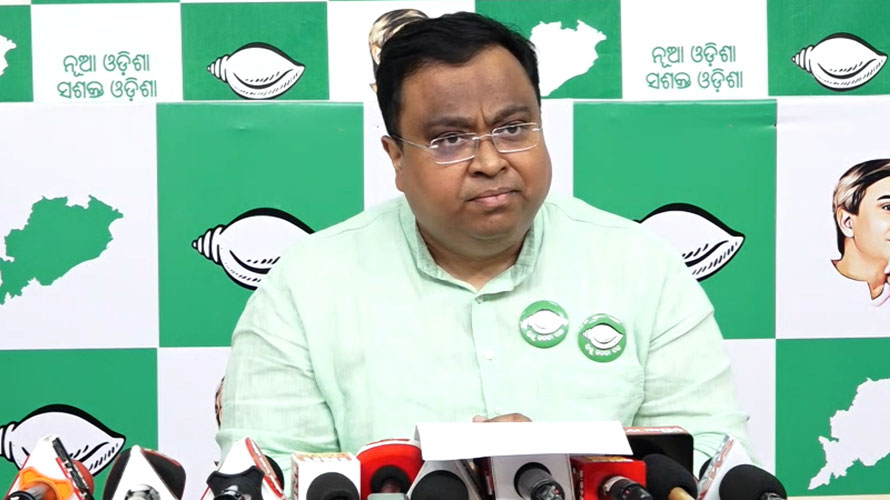 ଓଡ଼ିଶାରେ ସରକାର ଗଠନ ପାଇଁ ଦିବାସ୍ବପ୍ନ ଦେଖୁଛି ବିଜେପି: ସସ୍ମିତ ପାତ୍ର