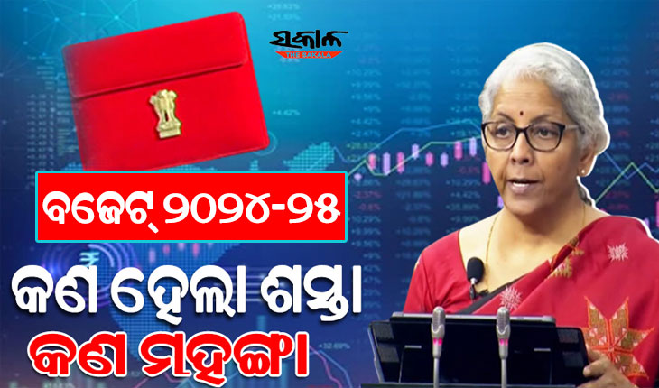 ବଜେଟ୍ ୨୦୨୪-୨୫: ଜାଣନ୍ତୁ କ’ଣ ଶସ୍ତା ଓ କ’ଣ ହେଲା ମହଙ୍ଗା ?