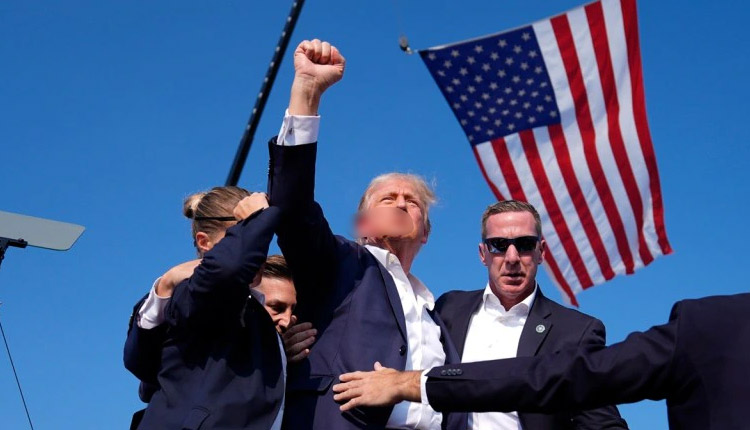 ଆମେରିକାର ପୂର୍ବତନ ରାଷ୍ଟ୍ରପତି ଡୋନାଲ୍ଡ ଟ୍ରମ୍ପଙ୍କୁ ଗୁଳିମାଡ଼, କାନରେ ଗୁଳି ବାଜିଥିବା ସୂଚନା