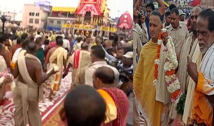 ତିନି ରଥରେ ବିଜେ ହେଲା ମହାପ୍ରଭୁଙ୍କ ଆଜ୍ଞାମାଳ