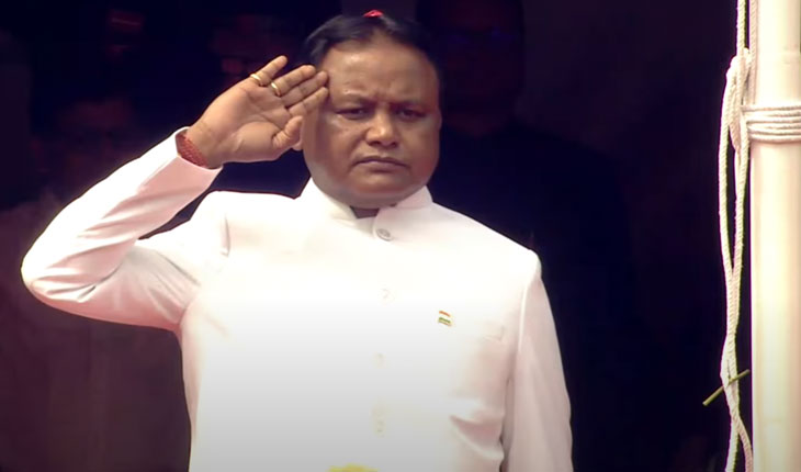 ୭୮ତମ ସ୍ୱାଧୀନତା ଦିବସ: ଗାନ୍ଧୀ ମାର୍ଗରେ ପତାକା ଉତ୍ତୋଳନ କଲେ ମୁଖ୍ୟମନ୍ତ୍ରୀ ମୋହନ ମାଝୀ