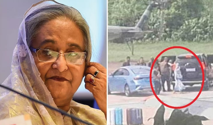 ପ୍ରଧାନମନ୍ତ୍ରୀ ପଦରୁ ଇସ୍ତଫା ପରେ ବାଂଲାଦେଶ ଛାଡ଼ି ଭାରତରେ ପହଞ୍ଚିଲେ ଶେଖ୍‌ ହସିନା