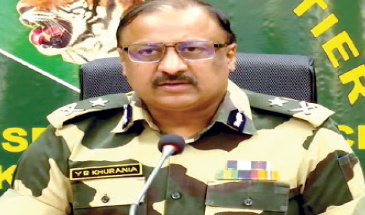 ଓଡ଼ିଶା ଫେରିବେ ୱାଇ.ବି. ଖୁରାନିଆ, ବିଏସ୍‌ଏଫ୍‌ ସ୍ବତନ୍ତ୍ର ଡିଜି ପଦରୁ ଅବ୍ୟାହତି