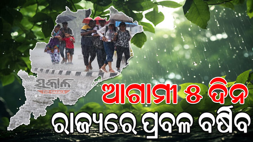 ଆସନ୍ତା ୨୪ ଘଣ୍ଟା ମଧ୍ୟରେ ଅବପାତର ରୂପ ନେବ ଲଘୁଚାପ : ୧୧ ଯାଏଁ ରାଜ୍ୟରେ ପ୍ରବଳ ବର୍ଷିବ