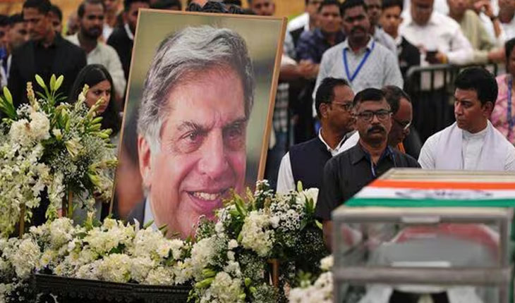 ଅପରାହ୍ନ ୪ଟାରେ ରାଷ୍ଟ୍ରୀୟ ମର୍ଯ୍ୟାଦା ସହ ସମ୍ପନ୍ନ ହେବ ବିଶିଷ୍ଟ ଶିଳ୍ପପତି ରତନ ଟାଟାଙ୍କ ଅନ୍ତିମ ସଂସ୍କାର