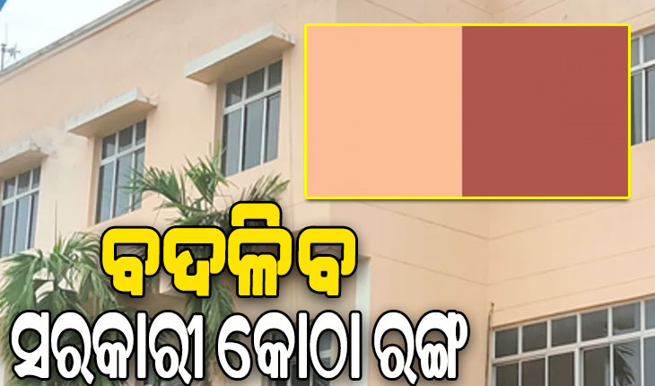 ରାଜ୍ୟରେ ବଦଳିବ ସରକାରୀ କୋଠାର ରଙ୍ଗ