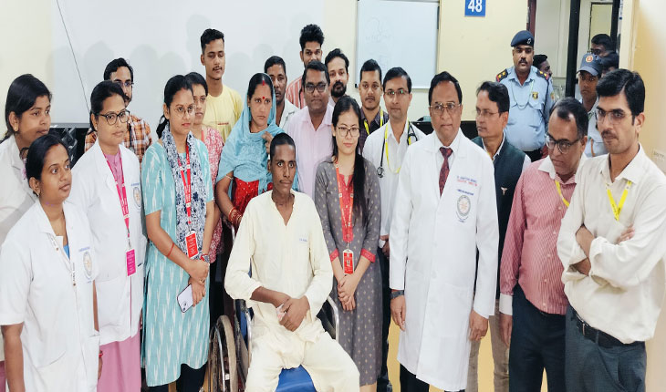 ଚିକିତ୍ସା ବିଜ୍ଞାନ ଏବଂ କାର୍ଯ୍ୟଦକ୍ଷତାର ଅପୂର୍ବ ସମନ୍ୱୟ, ନିଶ୍ଚିତ ମୃତ୍ୟୁ ମୁଖରୁ ଯବାନଙ୍କୁ ବଞ୍ଚାଇଲେ ଏମ୍‌ସ ଭୁବନେଶ୍ୱର ଡାକ୍ତର