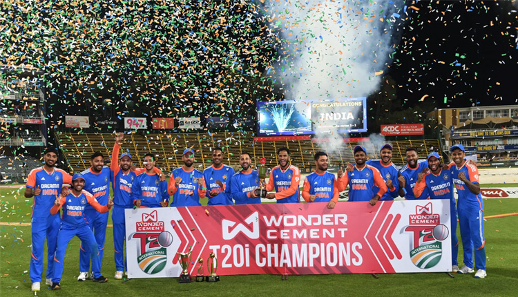 ତିଳକ ବର୍ମା ଓ ସଞ୍ଜୁ ସାମ୍‌ସନ୍‌ଙ୍କ ବିସ୍ଫୋରକ ଶତକ; ଦକ୍ଷିଣ ଆଫ୍ରିକା ବିପକ୍ଷ ଟି-୨୦ ସିରିଜକୁ ୩-୧ରେ ଜିତିଲା ଭାରତ