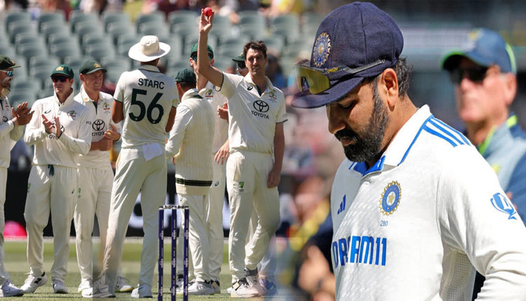 ଆଡିଲେଡ୍‌ ଟେଷ୍ଟରେ ପରାଜୟ ପରେ WTC ପଏଣ୍ଟ ଟେବୁଲର ୩ନଂକୁ ସ୍ଥାନକୁ ଖସିଲା ଟିମ୍ ଇଣ୍ଡିଆ