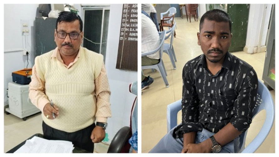 ଭିଜିଲାନ୍ସ ଜାଲରେ ଦୁଇ ଟେକ୍ସଟାଇଲ ଇନ୍ସପେକ୍ଟର, ବିଲ୍ କରାଇ ଦେବାକୁ ନେଉଥିଲେ ଲାଞ୍ଚ