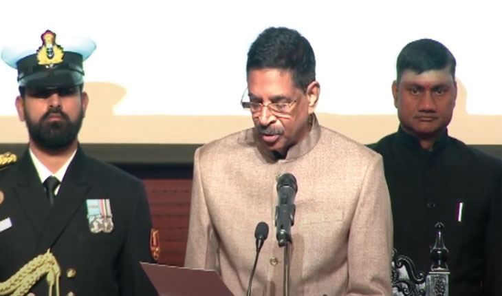 ଶପଥ ନେଲେ ନୂଆ ରାଜ୍ୟପାଳ ଡକ୍ଟର ହରି ବାବୁ କମ୍ଭମ୍‌ପତି