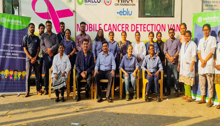 ବେଦାନ୍ତର ‘ପ୍ରକଳ୍ପ ଆରୋଗ୍ୟମ୍’ ଦ୍ୱାରା ଗ୍ରାମୀଣ ଓଡ଼ିଶାରେ କର୍କଟ ଚିହ୍ନଟ ପରୀକ୍ଷଣ