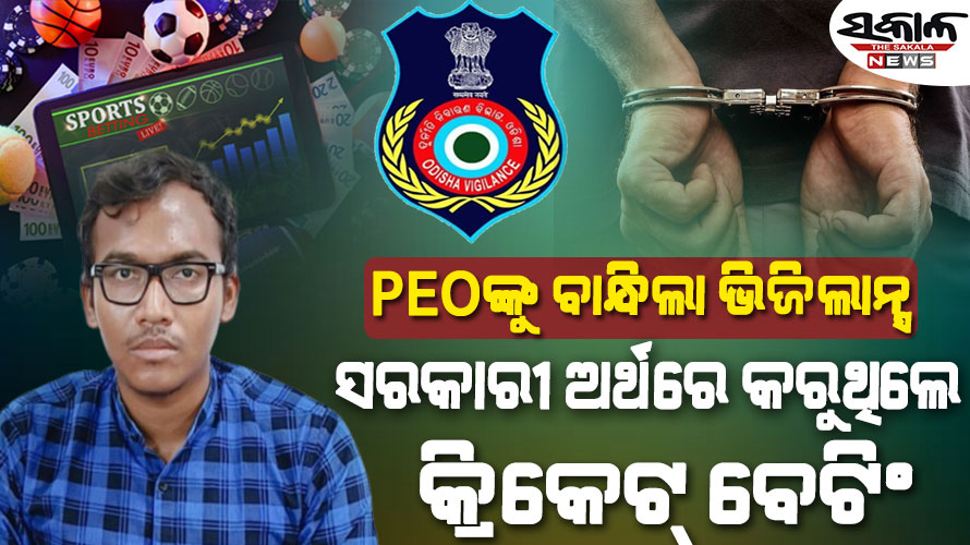 ପିଇଓଙ୍କୁ ଘାରିଥିଲା ରାତାରାତି କୋଟିପତି ନିଶା : ୪୩ ଲକ୍ଷର ସରକାରୀ ଅର୍ଥରେ କରୁଥିଲେ କ୍ରିକେଟ୍‌ ବେଟିଂ