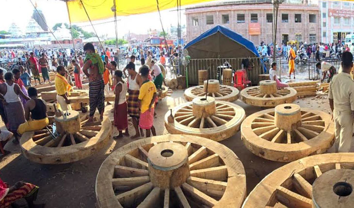 ରଥଖଳାରୁ… ତିନିରଥର ସରିଲା ୩୫ ଚକ ନିର୍ମାଣ…