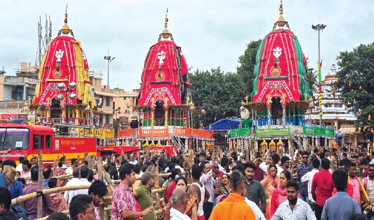 ଆଜି ତିନିରଥର ଦକ୍ଷିଣ ମୋଡ଼…