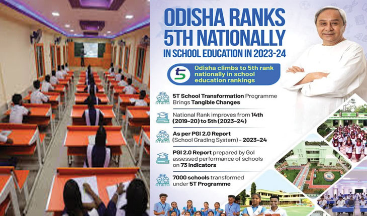 ପୂର୍ବତନ ମୁଖ୍ୟମନ୍ତ୍ରୀ ନବୀନ ପଟ୍ଟନାୟକ ଆରମ୍ଭ କରିଥିବା ସ୍କୁଲ ରୂପାନ୍ତରଣ ପ୍ରକ୍ରିୟାକୁ ମିଳିଲା ଜାତୀୟ ମାନ୍ୟତା