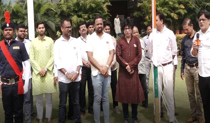 ସକାଳ-ନନ୍ଦିଘୋଷ କାର୍ଯ୍ୟାଳୟରେ ୭୯ତମ ସ୍ବାଧୀନତା ଦିବସ ପାଳିତ