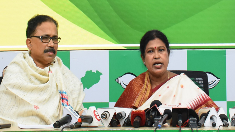 ନିଲମ୍ୱନ ପରେ ଦଳରେ ନଥିଲି ବୋଲି ଶ୍ରୀମୟୀଙ୍କ ମନ୍ତବ୍ୟ ଡାହା ମିଛ : ବିଜେଡି
