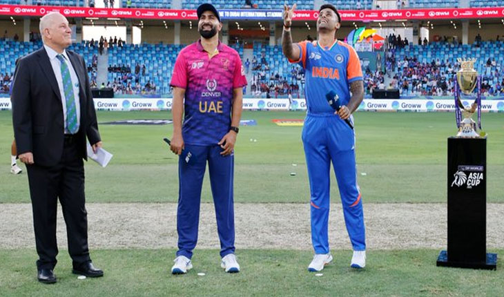 ଏସିଆ କପ୍‌-୨୦୨୫: ଟସ୍‌ ଜିତି ଭାରତର ବୋଲିଂ ନିଷ୍ପତ୍ତି, ୟୁଏଇ କରିବ ପ୍ରଥମେ ବ୍ୟାଟିଂ