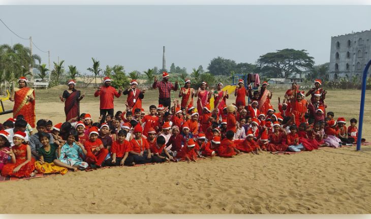 Christmas and New Year Celebration Held at Manjari Devi Public School 2 