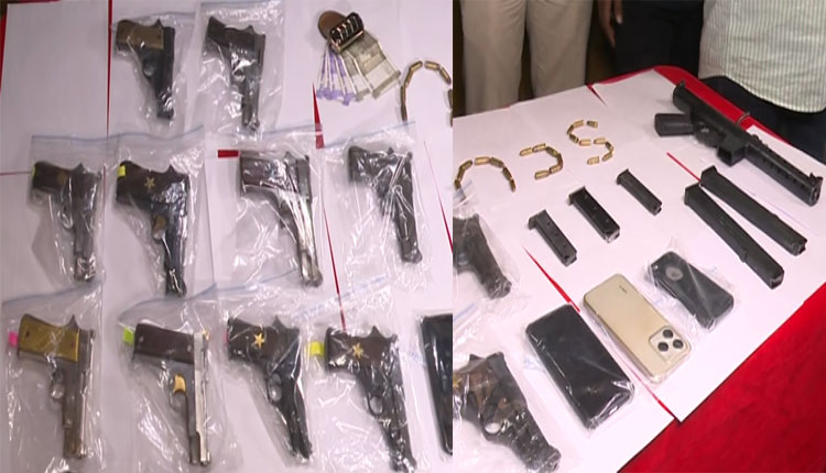 କମିଶନରେଟ ପୋଲିସ ପଞ୍ଝାରେ ୨ ଚୋରା ବନ୍ଧୁକ ବେପାରୀ, ୧୧ ମାଉଜର ଜବତ 