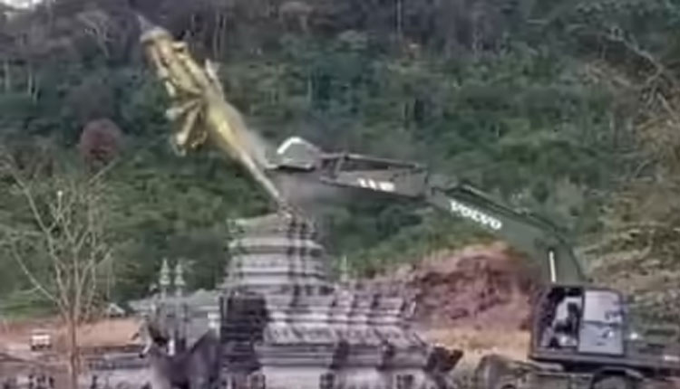 ଥାଇଲ୍ୟାଣ୍ଡ-କାମ୍ବୋଡିଆ ସୀମାରେ ଭଗବାନ ବିଷ୍ଣୁଙ୍କ ମୂର୍ତ୍ତି ଭଙ୍ଗାଯିବା ଘଟଣାକୁ ଭାରତର କଡ଼ା ନିନ୍ଦା