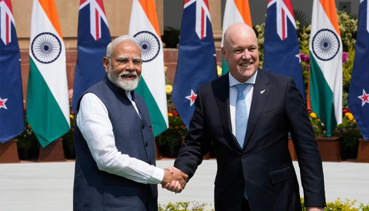 ଭାରତ-ନ୍ୟୁଜିଲ୍ୟାଣ୍ଡ ମଧ୍ୟରେ ଐତିହାସିକ ମୁକ୍ତ ବାଣିଜ୍ୟ ଚୁକ୍ତି (FTA):୨୦ ବିଲିୟନ ଡଲାରର ନିବେଶ ଲକ୍ଷ୍ୟ