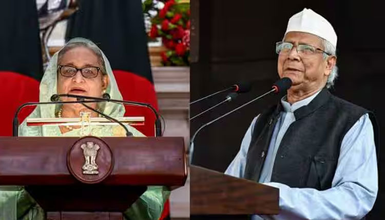 'ବାଂଲାଦେଶର ଭାରତ ବିରୋଧୀ ମନୋଭାବ ପାଇଁ ୟୁନୁସ୍ ସରକାର ଦାୟୀ': ଶେଖ ହସିନା