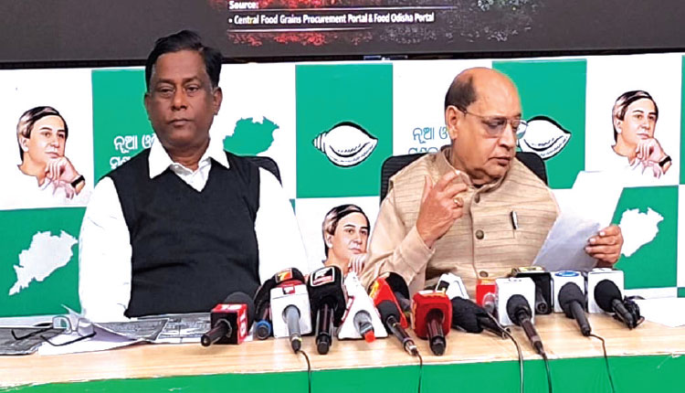 ରାଜ୍ୟର ଚାଷୀକୁଳଙ୍କୁ ହତାଶ କରିଛନ୍ତି ରାଜ୍ୟ ସରକାର, ସମ୍ପୂର୍ଣ୍ଣ ବାଟବଣା ହୋଇଛି ଧାନକିଣା: ବିଜେଡି