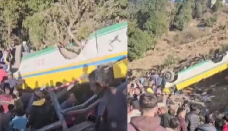 ହିମାଚଳ ପ୍ରଦେଶରେ ମର୍ମନ୍ତୁଦ ସଡ଼କ ଦୁର୍ଘଟଣା: ଘାଟିରୁ ତଳକୁ ଖସିଲା ବସ୍‌, ୮ ମୃତ