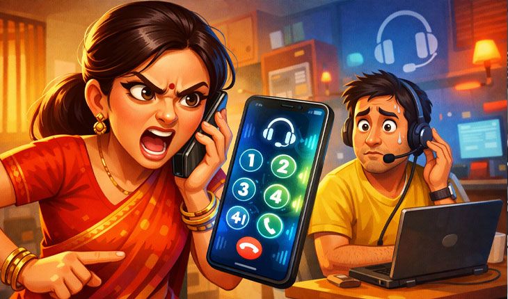 Viral Video : ପତ୍ନୀଙ୍କ ଫୋନ୍ କଲ୍ ପାଇଁ ସ୍ୱାମୀ ତିଆରି କଲେ IVR ସିଷ୍ଟମ୍; ଭିଡିଓ ଦେଖି ହସି ହସି ଗଡୁଛନ୍ତି ଲୋକେ