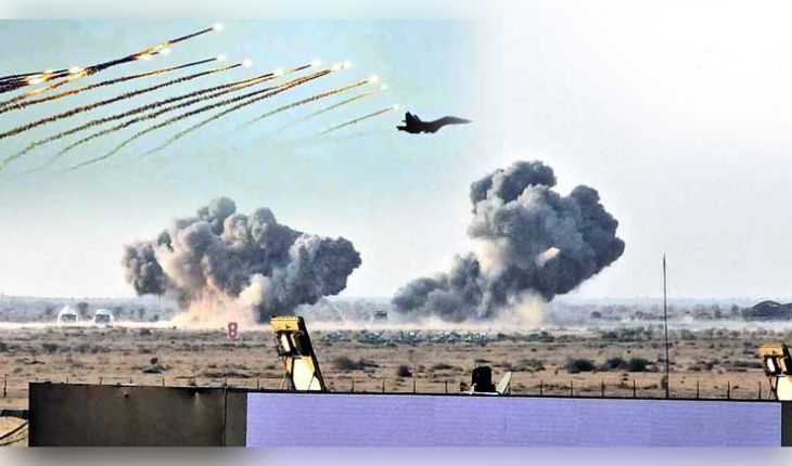 ପୋଖରାନରେ ବାୟୁସେନାର ଶକ୍ତି ପ୍ରଦର୍ଶନ: 'ବାୟୁ ଶକ୍ତି-୨୦୨୬'ର ଫୁଲ୍ ଡ୍ରେସ୍ ରିହର୍ସାଲ୍, ଗର୍ଜିଲା ରାଫେଲ ଓ ତେଜସ୍