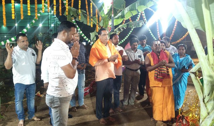 ଶିଶୁପାଳଗଡ଼ରେ ମା’ ଡାଳଖାଇ ଠାକୁରାଣୀଙ୍କ ଚତୁର୍ଥ ବାର୍ଷିକ ପ୍ରତିଷ୍ଠା ଉତ୍ସବ, ଯୋଗଦେଲେ ଏକାମ୍ର ବିଧାୟକ