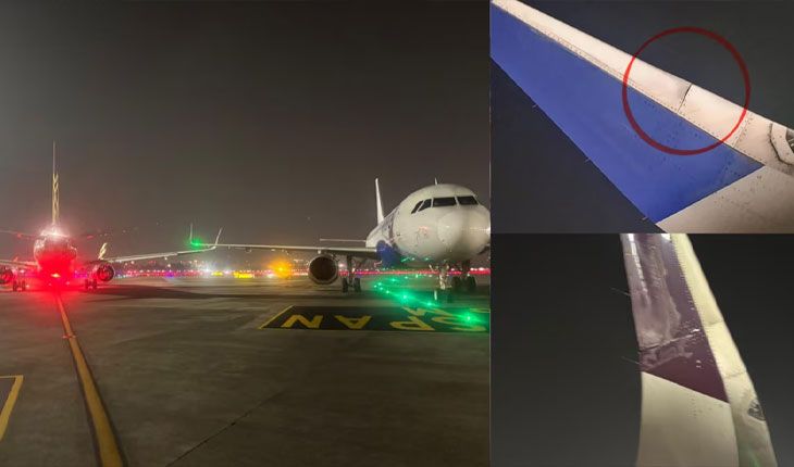 ମୁମ୍ବାଇ ବିମାନ ବନ୍ଦରରେ ଅଘଟଣ: ପରସ୍ପର ସହ ଘଷି ହେଲା ଏୟାର ଇଣ୍ଡିଆ ଓ ଇଣ୍ଡିଗୋ ବିମାନର ଡେଣା, ଅଳ୍ପକେ ବର୍ତ୍ତିଲେ ଯାତ୍ରୀ