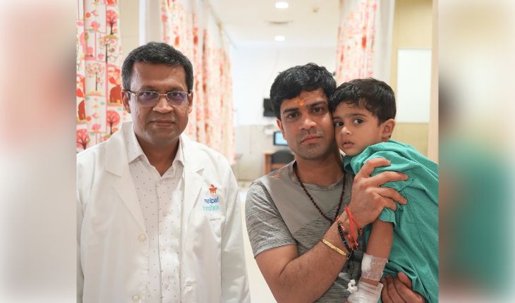 ଜଟିଳ ମେରୁଦଣ୍ଡ ରୋଗରେ ପୀଡ଼ିତ ୩ ବର୍ଷର ଶିଶୁ ସୁସ୍ଥ , ନୂଆ ଜୀବନ ଦେଲା ମଣିପାଲ ହସ୍ପିଟାଲ