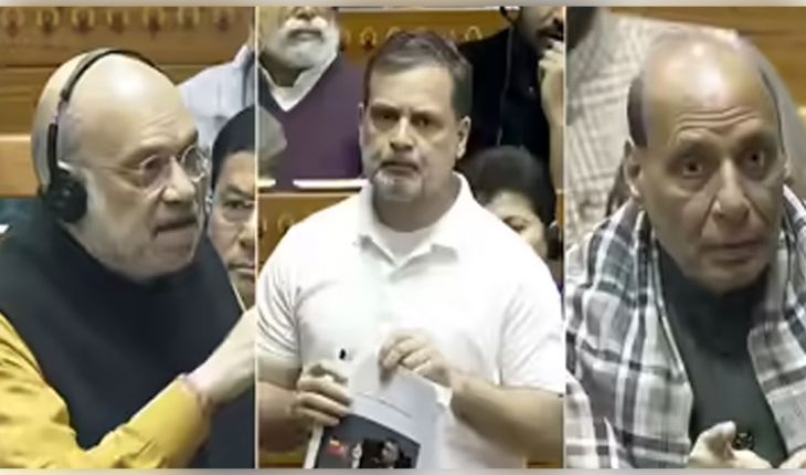 ପୂର୍ବତନ ସେନା ମୁଖ୍ୟଙ୍କ ପୁସ୍ତକକୁ ନେଇ ସଂସଦରେ ହଙ୍ଗାମା: ମୁହାଁମୁହିଁ ହେଲେ ରାହୁଲ-ଅମିତ ଶାହ-ରାଜନାଥ