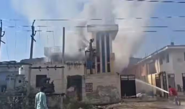 ରାଜସ୍ଥାନ କେମିକାଲ ଫ୍ୟାକ୍ଟ୍ରିରେ ଭୟାବହ ଅଗ୍ନିକାଣ୍ଡ: ୭ ଶ୍ରମିକ ଜୀବନ୍ତ ଦଗ୍ଧ, ୨ ନିଖୋଜ